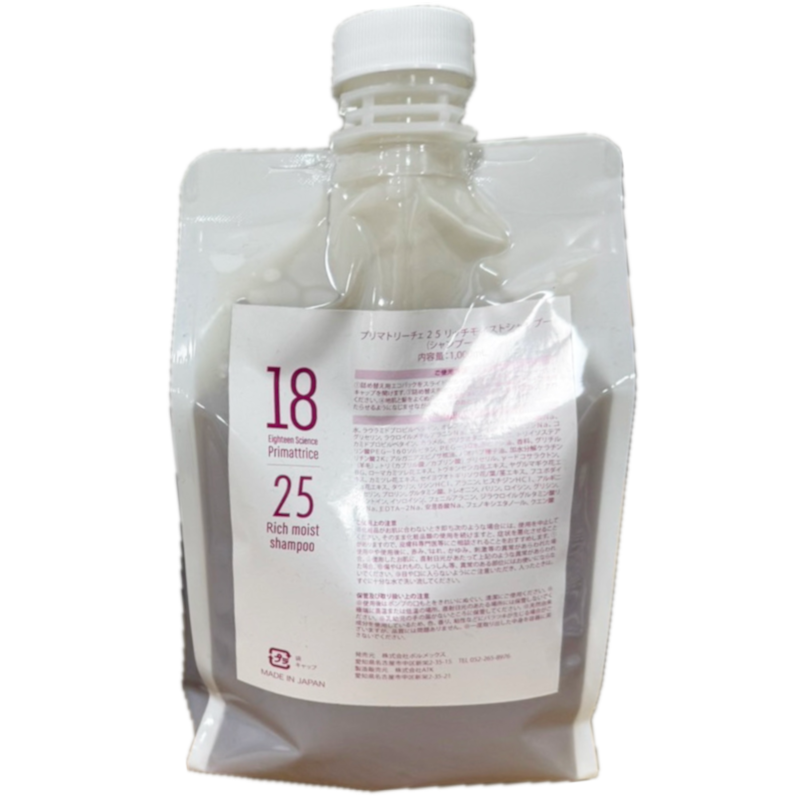 RICH MOIST SHAMPOO REFILL｜EIGHTEEN SCIENCE – イーズ